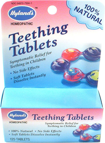 Hyland's Teething Tablets: These sugar pills may be toxic